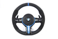 BMW F-Series Alcantara & Carbon Fiber Steering Wheel – Yas Marina Blue Edition