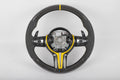 BMW F-Series Alcantara & Carbon Fiber Steering Wheel – Speed Yellow Edition