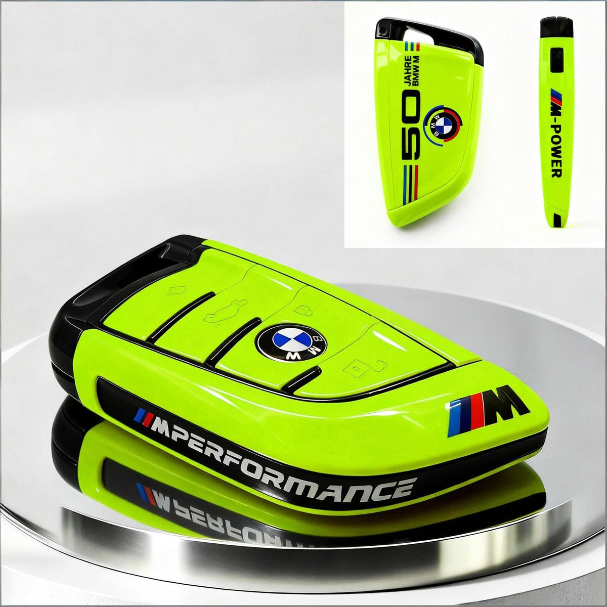 BMW key shell — Sao Paulo Yellow